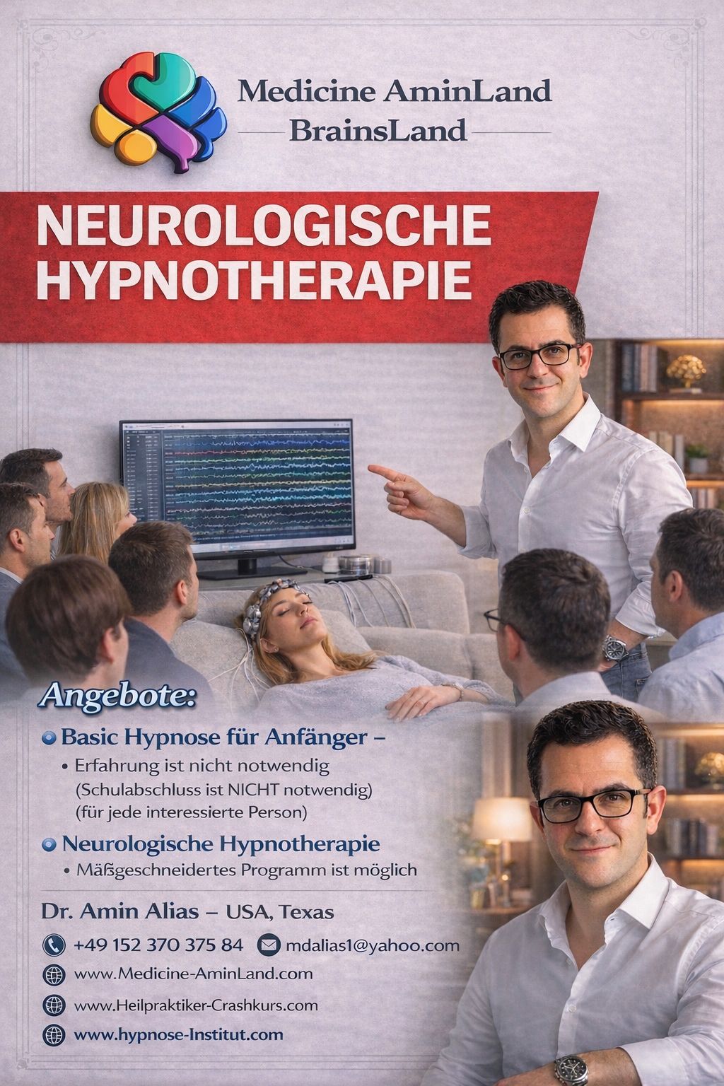 Dr. Amin Alias · Neurologische Hypnotherapie